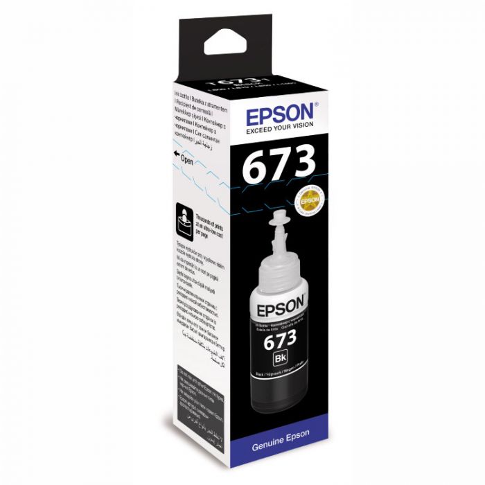 Чернила для Epson L800 черные. Оригинал.